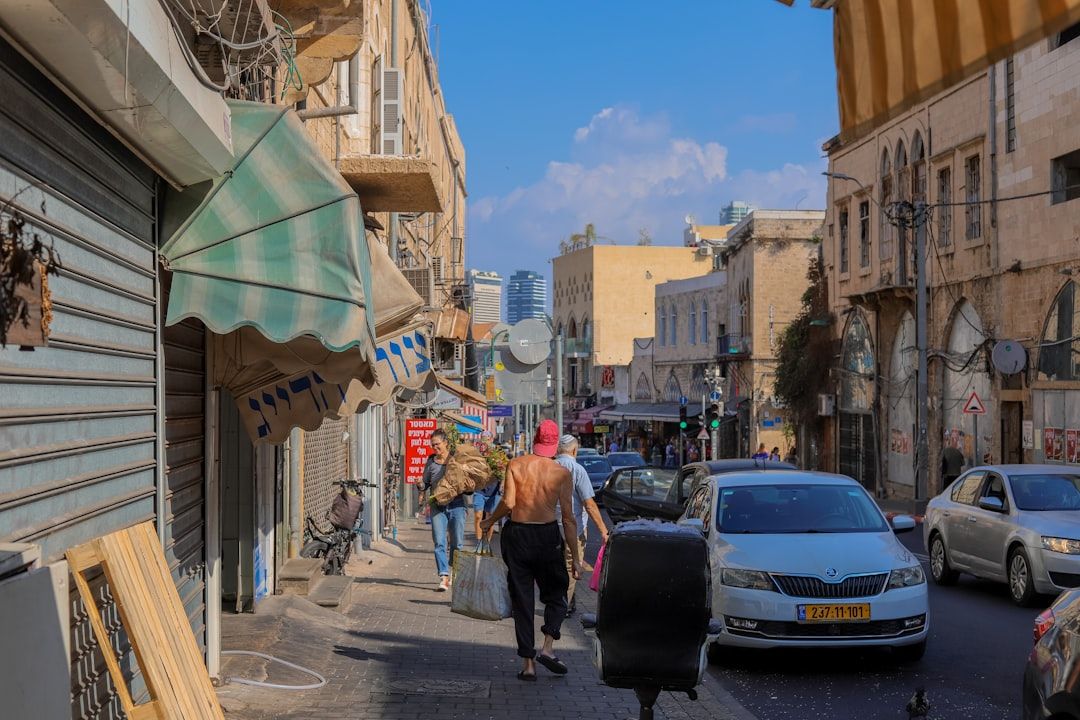 The Old City, where a guide helps in Tel Aviv